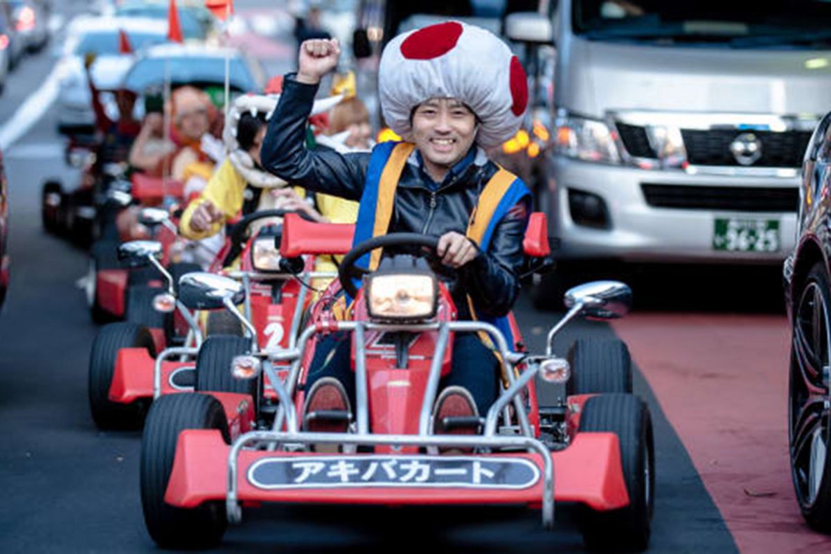 Bermain Go Kart